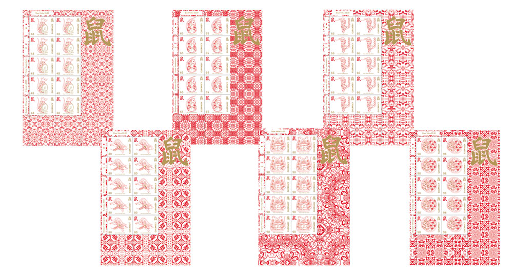 Sheets of 10